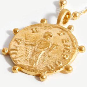 Missoma Lucy Williams Engravable Beaded Coin